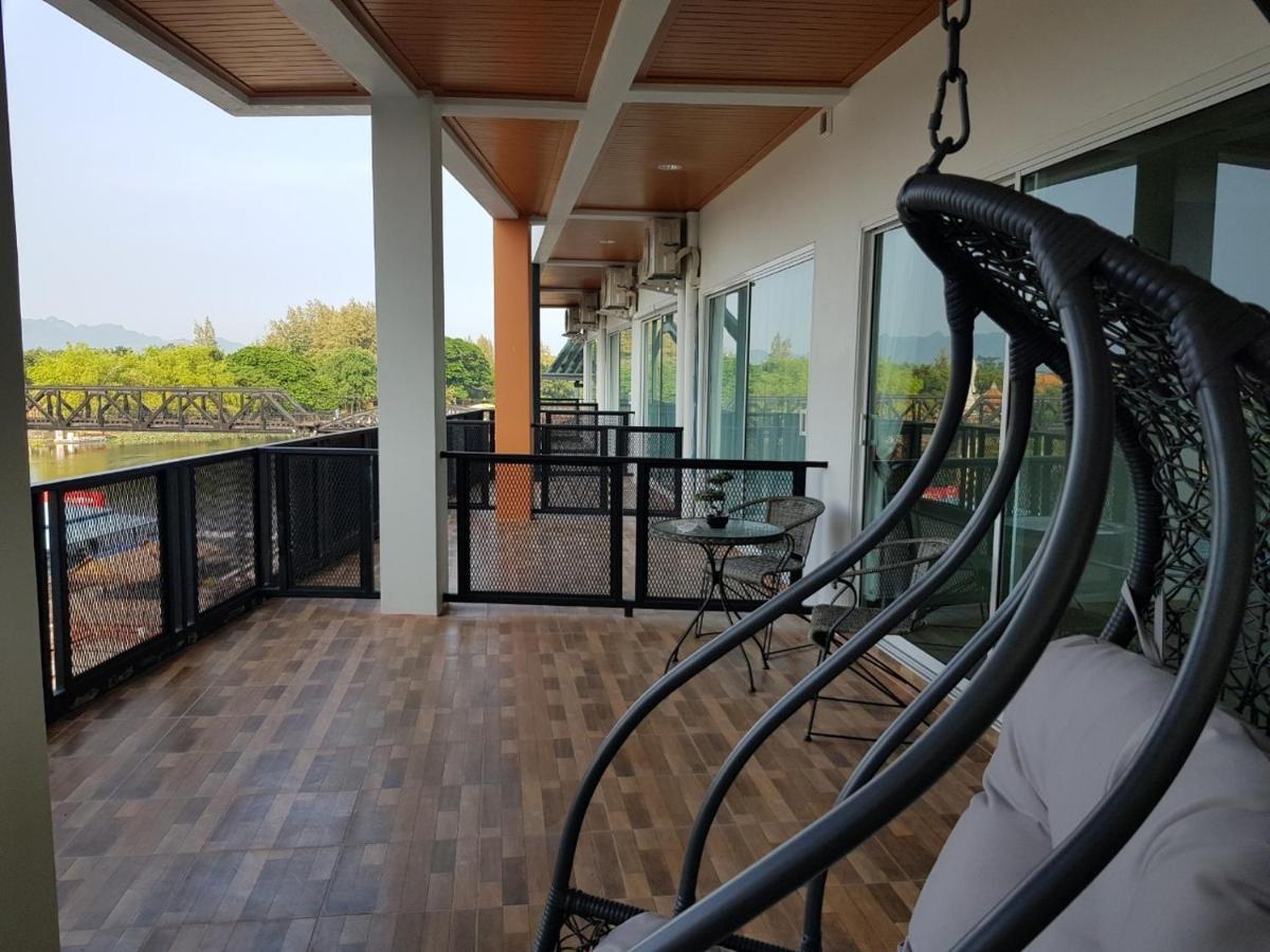 River Kwai View Hotel - Sha Extra Plus Certified Kanchanaburi by Eksteriør bilde