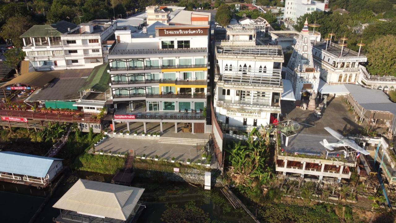 River Kwai View Hotel - Sha Extra Plus Certified Kanchanaburi by Eksteriør bilde