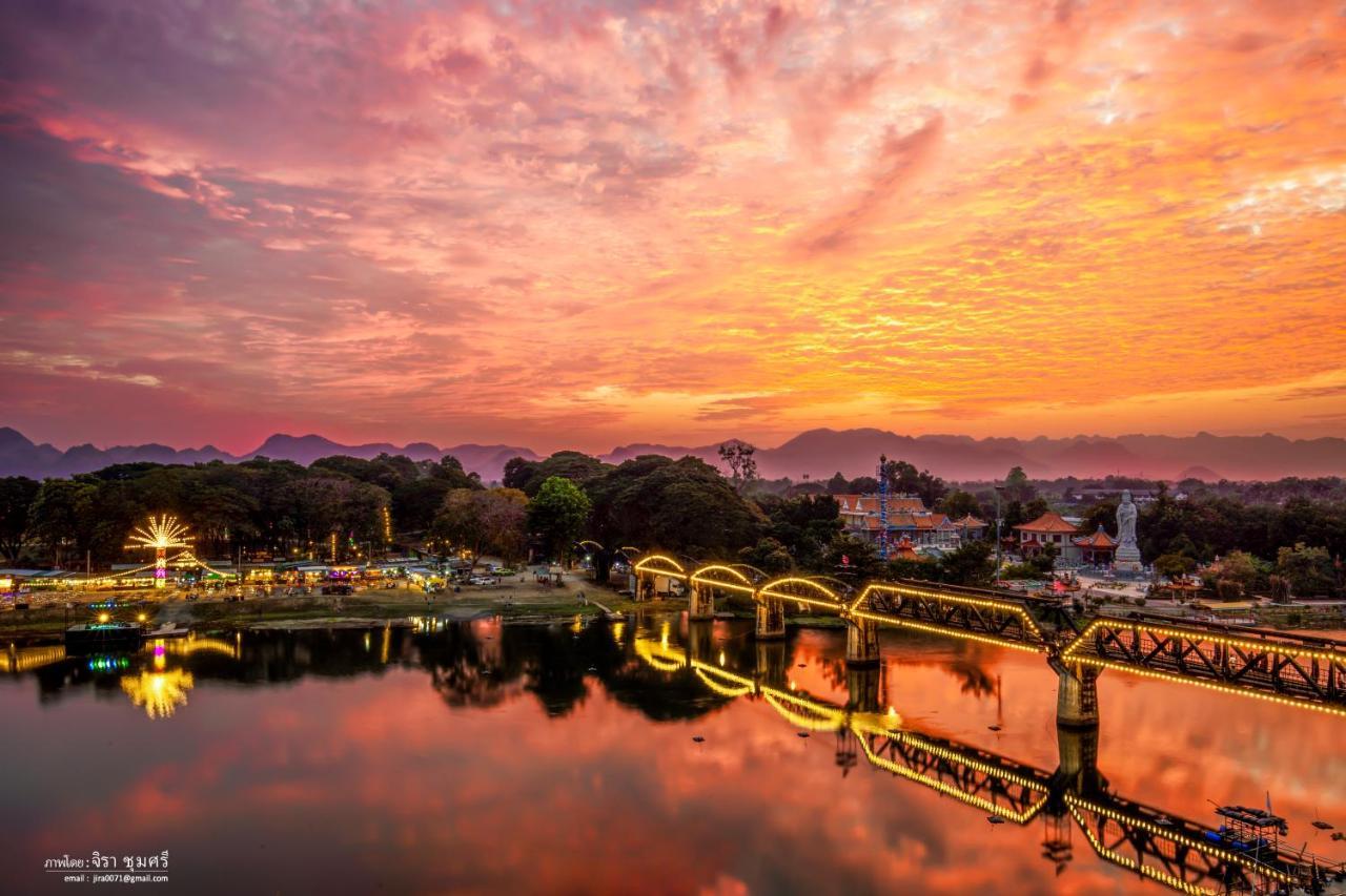 River Kwai View Hotel - Sha Extra Plus Certified Kanchanaburi by Eksteriør bilde