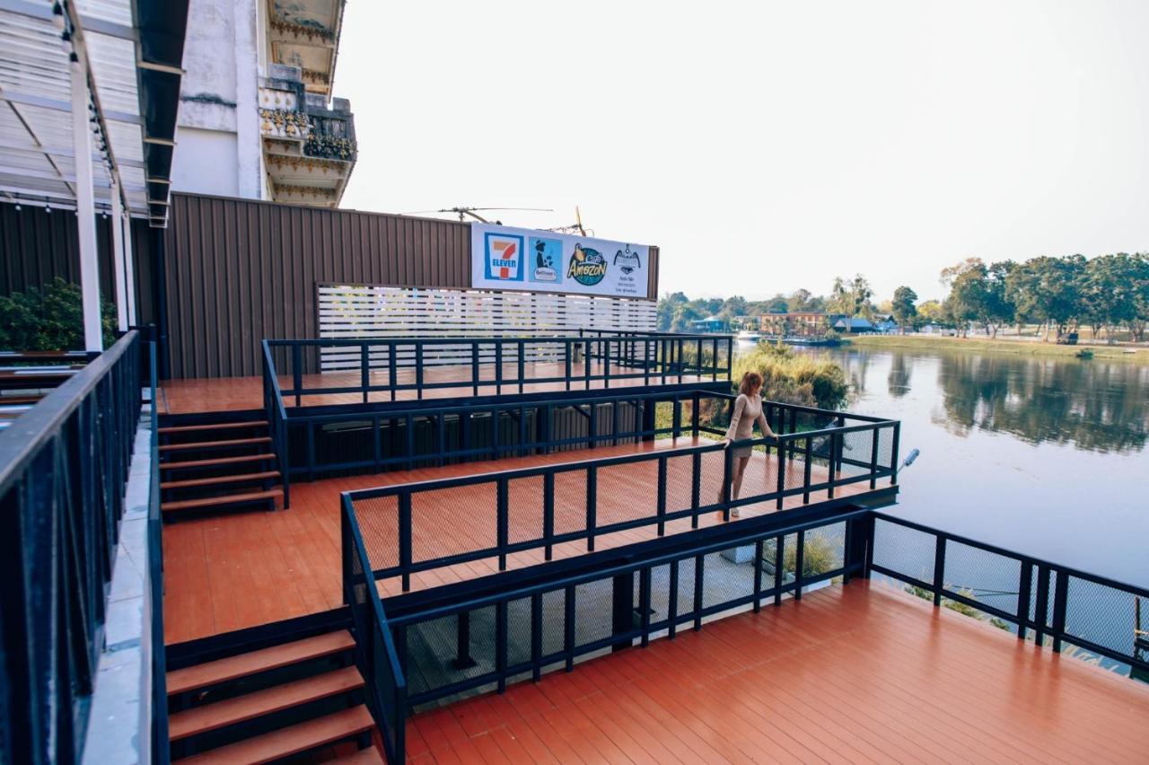 River Kwai View Hotel - Sha Extra Plus Certified Kanchanaburi by Eksteriør bilde