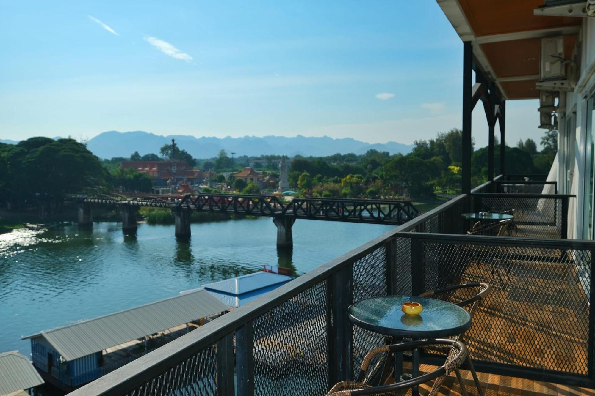 River Kwai View Hotel - Sha Extra Plus Certified Kanchanaburi by Eksteriør bilde