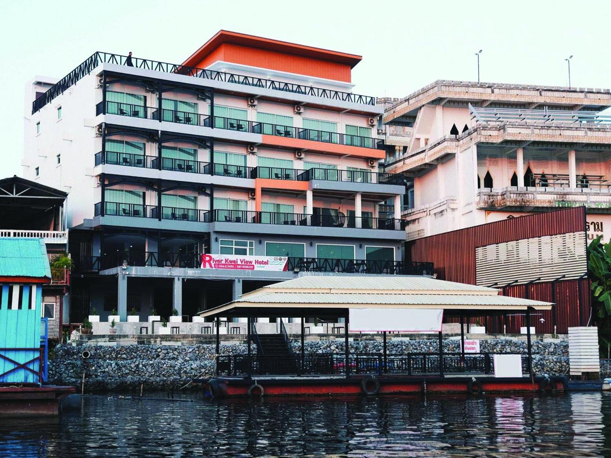 River Kwai View Hotel - Sha Extra Plus Certified Kanchanaburi by Eksteriør bilde