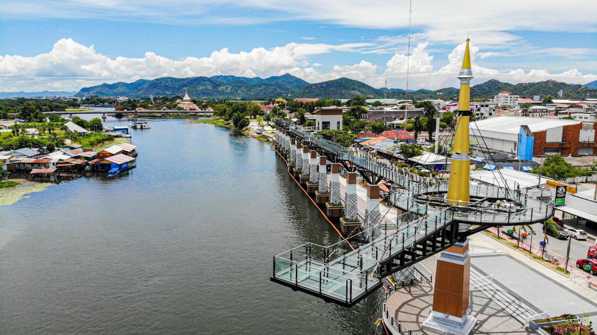River Kwai View Hotel - Sha Extra Plus Certified Kanchanaburi by Eksteriør bilde