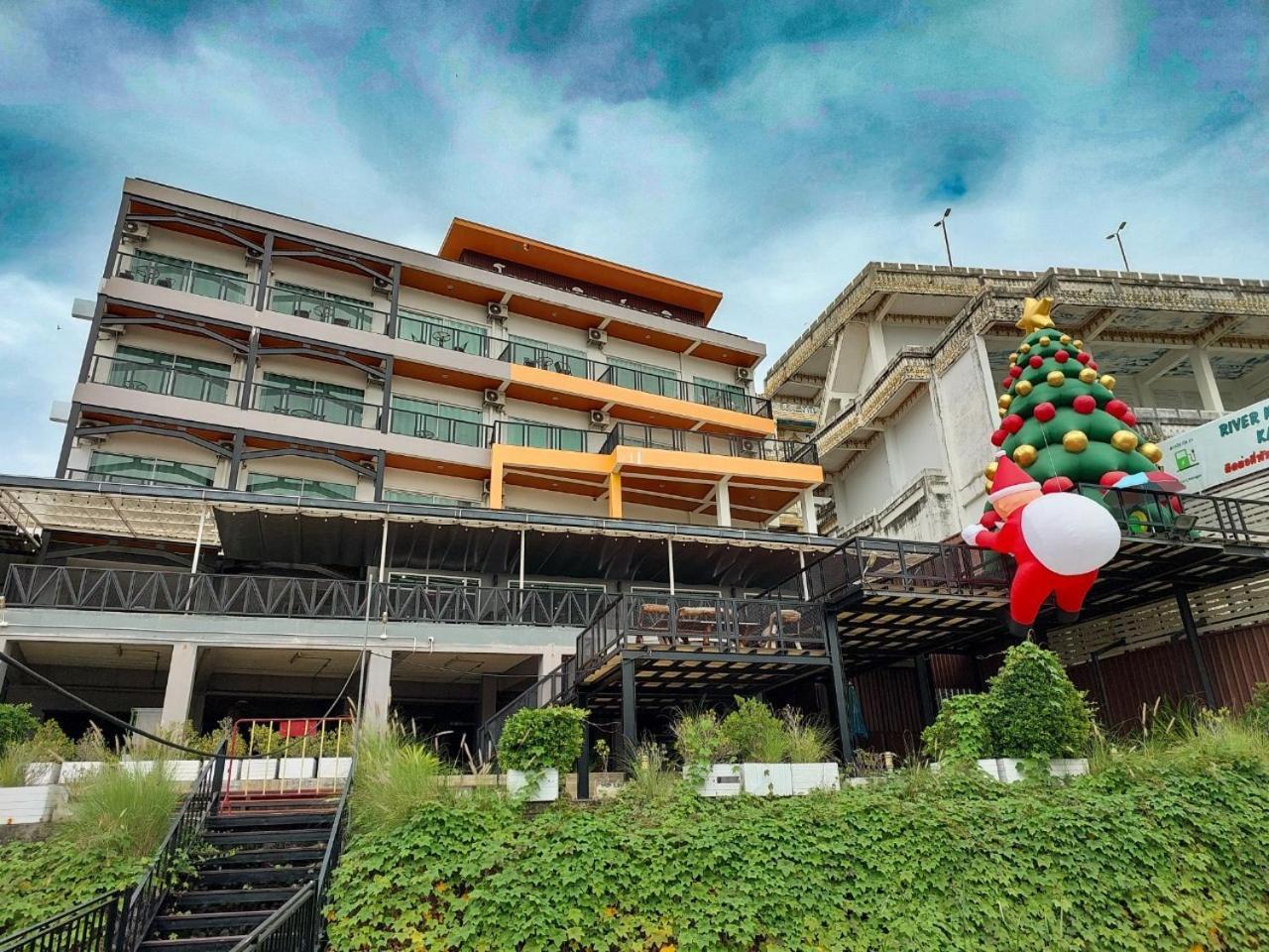 River Kwai View Hotel - Sha Extra Plus Certified Kanchanaburi by Eksteriør bilde